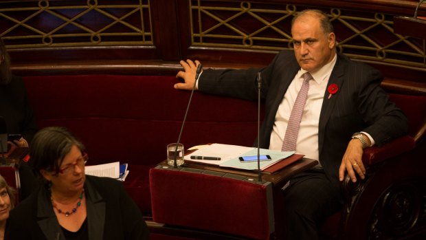 Cesar Melhem in the Victorian parliament