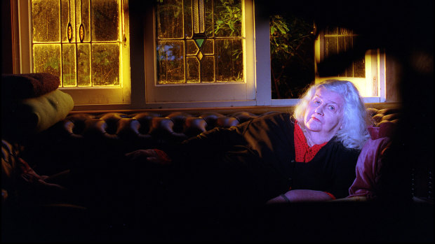 Dorothy Hewett at home in 1999.