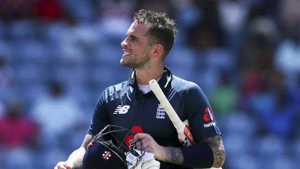Lack of trust: Alex Hales' selection for the World Cup has been withdrawn.