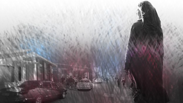 Sarah has been diagnosed with post-traumatic stress disorder.