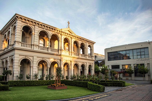 St Columba’s College in Essendon.