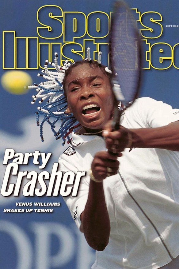 “Party Crasher″⁣: Sports Illustrated’s September 1997 cover featuring a 17-year-old Venus Williams.