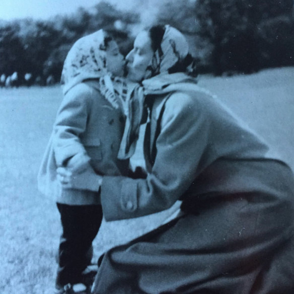 Caroline and Judith five decades earlier. Judith’s traumatic childhood meant that as an adult, “the rituals of giving never held pleasure for her”, Baum writes.