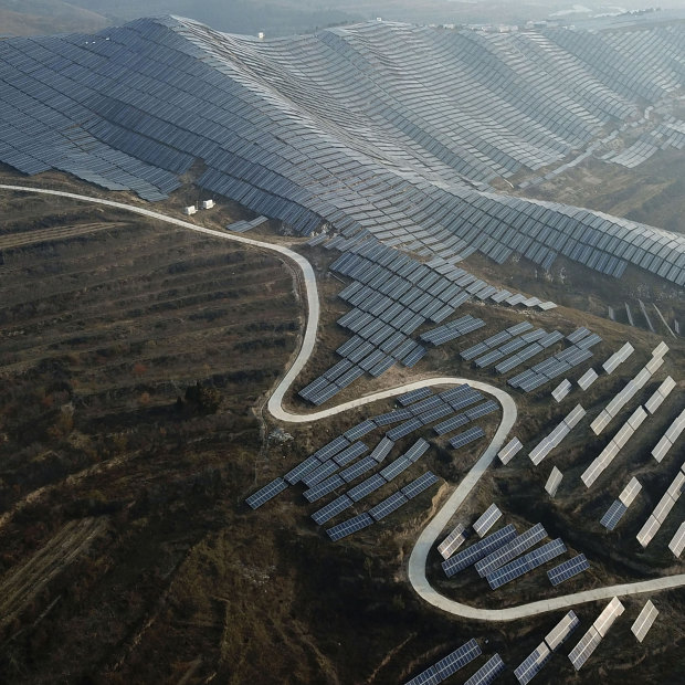 China is increasing solar power capacity at a massive rate.