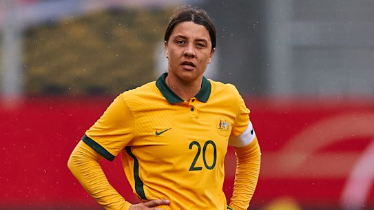 Sam Kerr couldn’t lift Australia to victory.