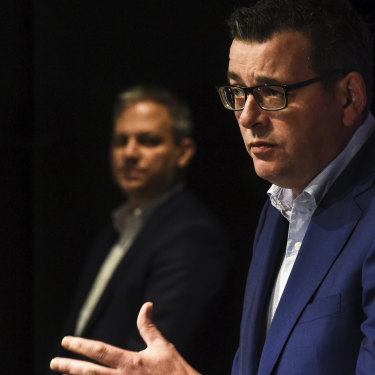  The Premier and the Chief Health Officer in late June.