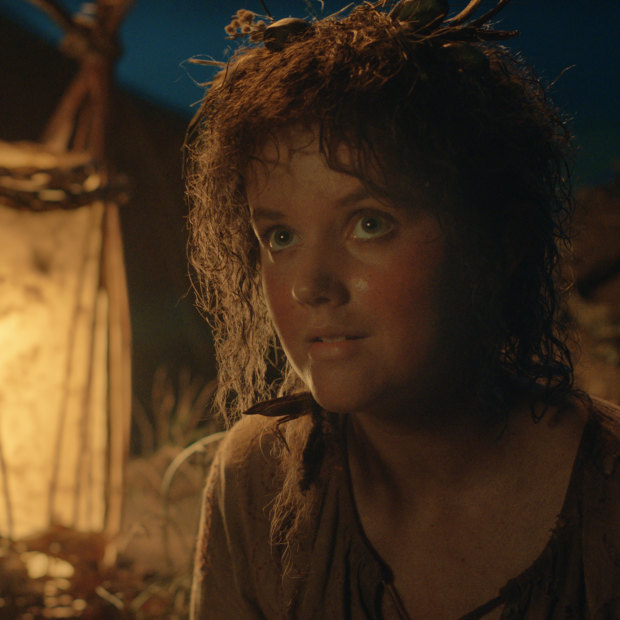 Markella plays the hobbit Elanor Brandyfoot in The Lord of the Rings: The Power of the Ring.   