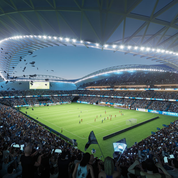 Record crowds: The new SFS will host the 2023 Women's World Cup, helping the tournament to potentially attract 1.5 million fans. 