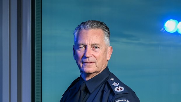 New Victoria Police Chief Commissioner Mike Bush.