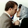 Kevin Costner and Whitney Houston in The Bodyguard.