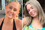 Holly Bowles (right) and her best friend Bianca Jones (left), aged 19, had been enjoying a backpacking holiday with friends in Laos.