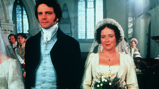 Was there something we didn't know about Mr Darcy? Colin Firth and Jennifer Ehle in the BBC's Pride and Prejudice.