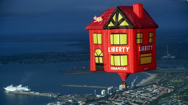 Launch of the Liberty Financial House Balloon. 