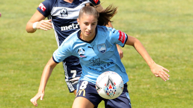 Amy Harrison has crossed town to join the Western Sydney Wanderers.