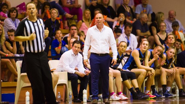 Canberra Capitals coach Paul Goriss copped the biggest fine in WNBL history last season. 