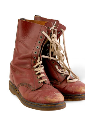 Russell Crowe's boots from Romper Stomper.