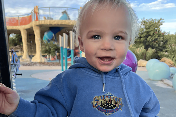 Drew La Reservee’s son Micah.