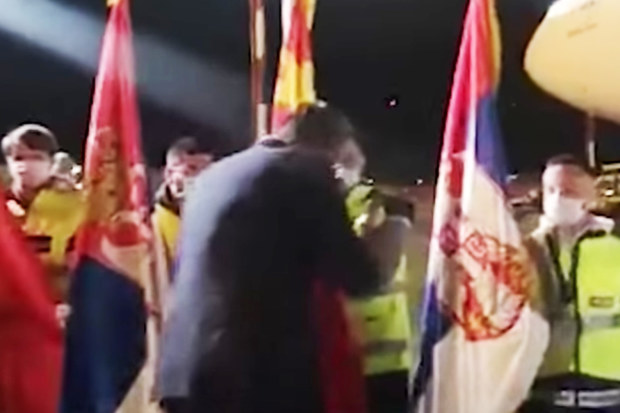 Lesson in gratitude: Serbian President Aleksandar Vucic greeted Chinese doctors who arrived in Serbia by  kissing the Chinese flag for the country's timely support against COVID-19.