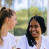 Students at Queensland’s James cook University.