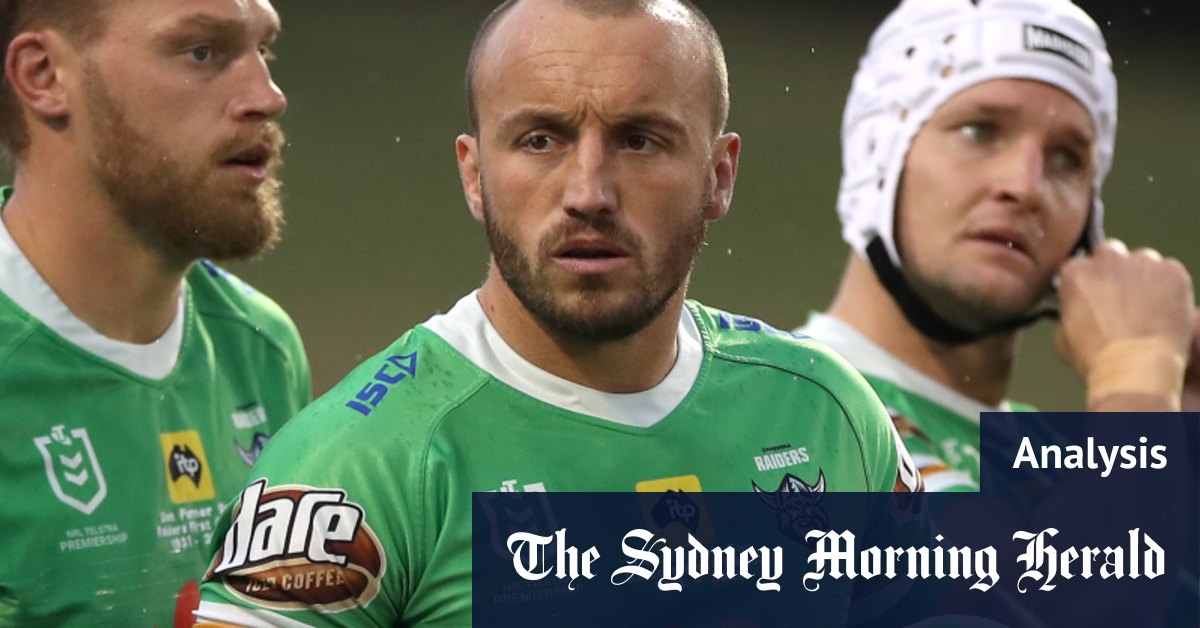 NRL 2021:Why Canberra Raiders star Josh Hodgson stepped down as captain - Vimarsana News