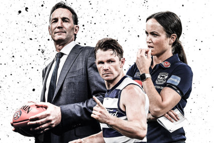 Andrew Dillon, Patrick Dangerfield, Daisy Pearce