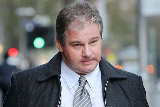 Robert Farquharson leaving the Supreme Court in 2010.