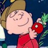 A scene from A Charlie Brown Christmas.