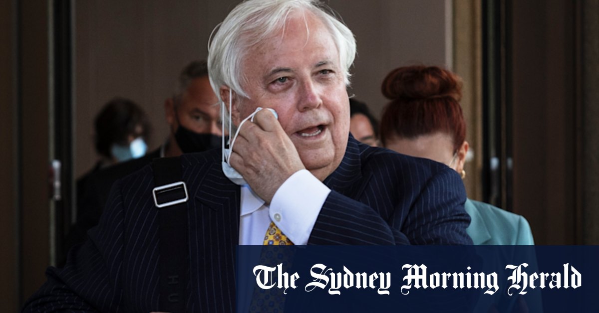 Clive Palmer a no-show in court as lawyers confirm he has COVID-19 - Vimarsana News