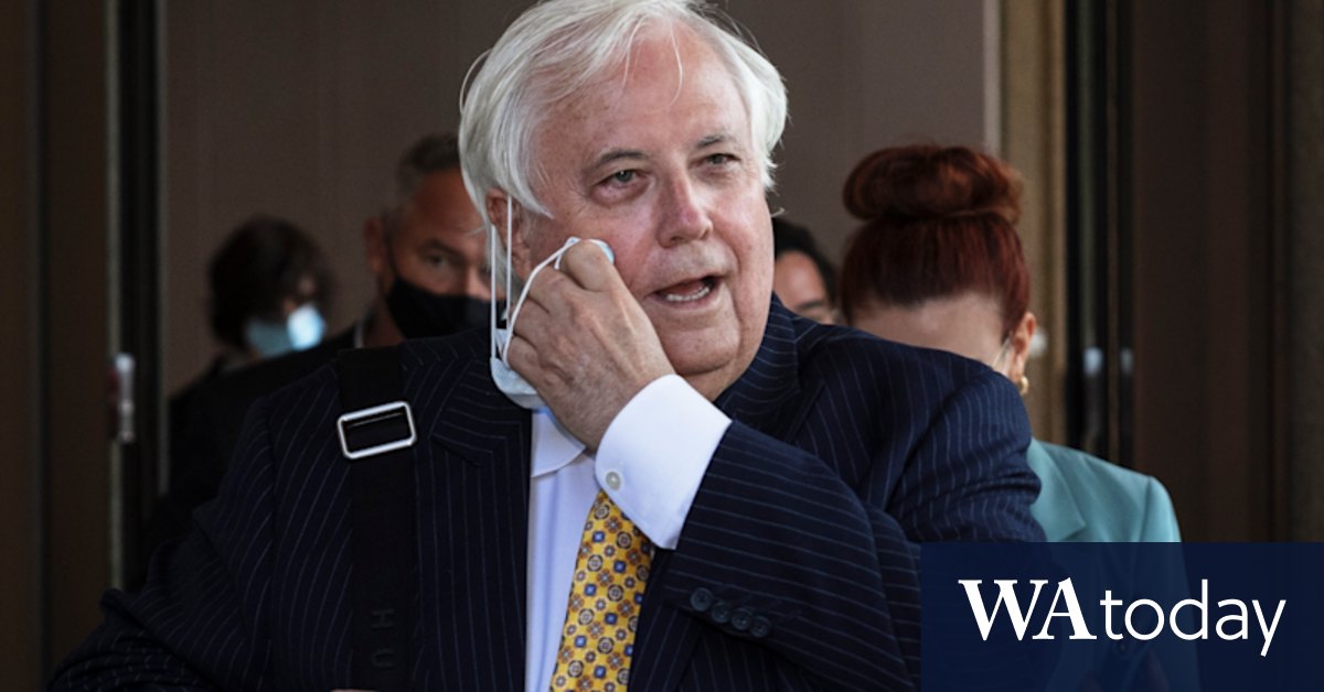 Clive Palmer a no-show in court as lawyers confirm he has COVID-19 - Vimarsana News