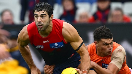 Christian Petracca made a positive return for Melbourne.
