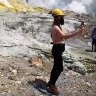 'We've got to get out of here': Tourist's video shows moments before and after White Island eruption