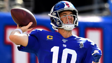 Nfl 2019 New York Giants Eli Manning Benched For Rookie As
