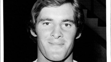 Chris Dawson, pictured in 1975.