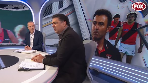 Gerard Whateley and Garry Lyon host AFL 360 on Fox Footy.