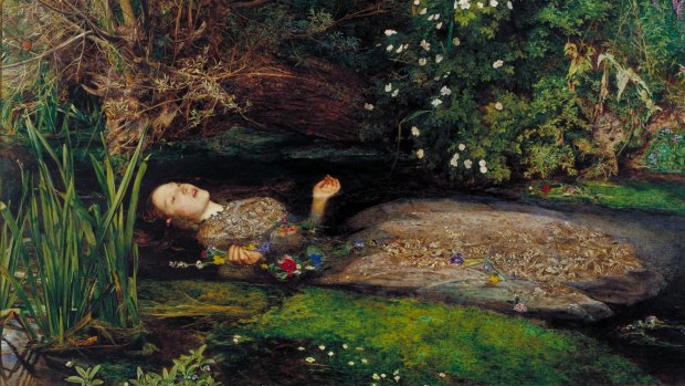 Ophelia by Sir John Everett Millais.