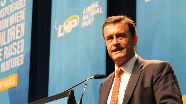 LNP Queensland President Gary Spence will resign.