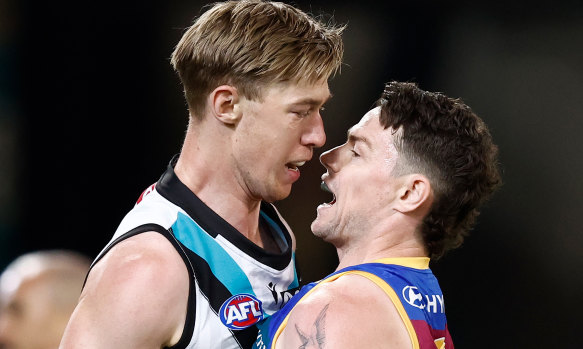 Port Adelaide forward Todd Marshall will be in demand next year.