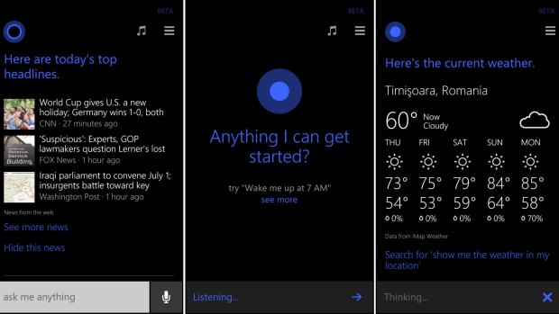 Microsoft's Cortana lives primarily on Windows 10 PCs and Xbox consoles, but like Alexa she can also live in Android phones.