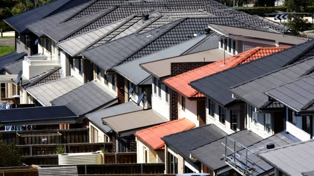 New homes are the smallest they've been since 1996, according to Australian Bureau of Statistics figures.