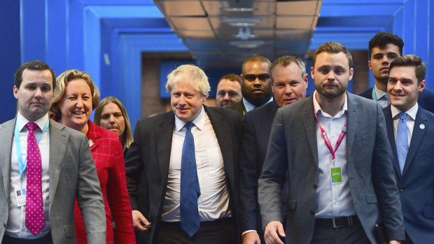 British Conservative Party Member of Parliament Boris Johnson.