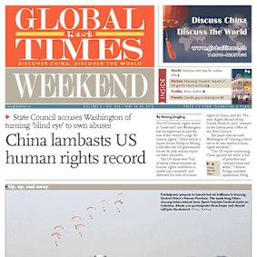 The Global Times had been turning criticism of China back at its critics for years.