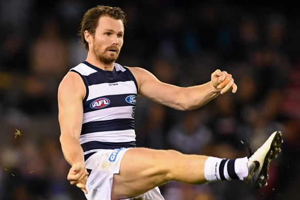 Geelong's Patrick Dangerfield will be among the stars playing in the Origin bushfire fundraising match.