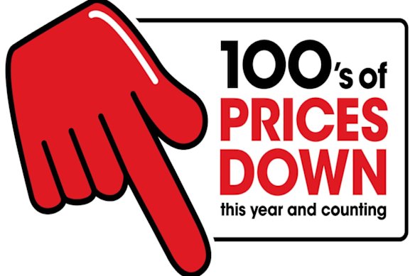 Coles hiked prices for short periods before dropping them “down, down” and claiming they’d been discounted.