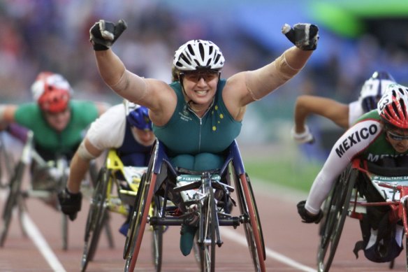 Paralympic gold medallist Louise Sauvage could be a good sensitivity trainer for Kyle Sandilands.