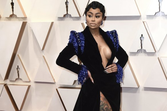 Blac Chyna at the 2020 Oscars.