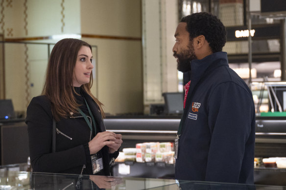 Anne Hathaway and Chiwetel Ejiofor play a couple who have just ended their 10-year relationship.