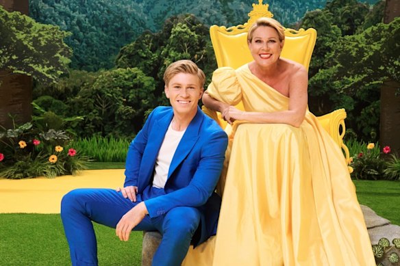 Los presentadores de Soy Una Celebridad... ¡Sáquenme de Aquí! – Robert Irwin y Julia Morris.