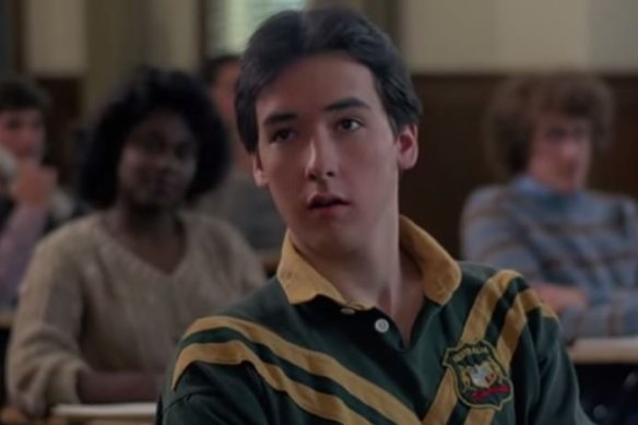 John Cusack in The Sure Thing.