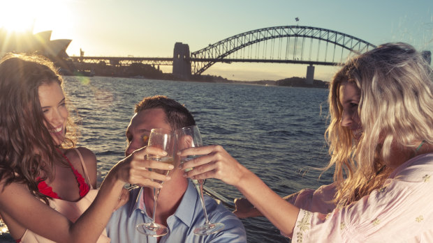 Double Bay is the champagne capital of sydney.