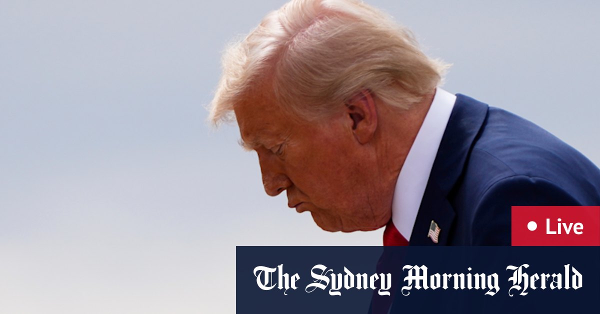 Australia news LIVE: Australian recognition of Palestine comes into effect; Trump arrives in Arizona for Kirk memorial